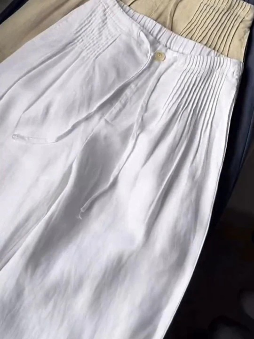 Isabelle | Pantaloni fluidi a gamba larga