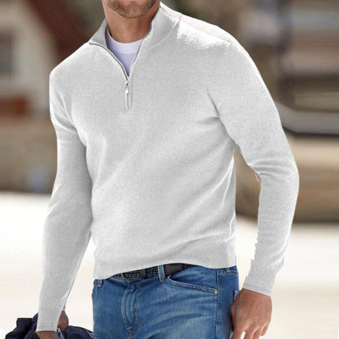 Martijn | Maglione Premium a Mezzo Zip
