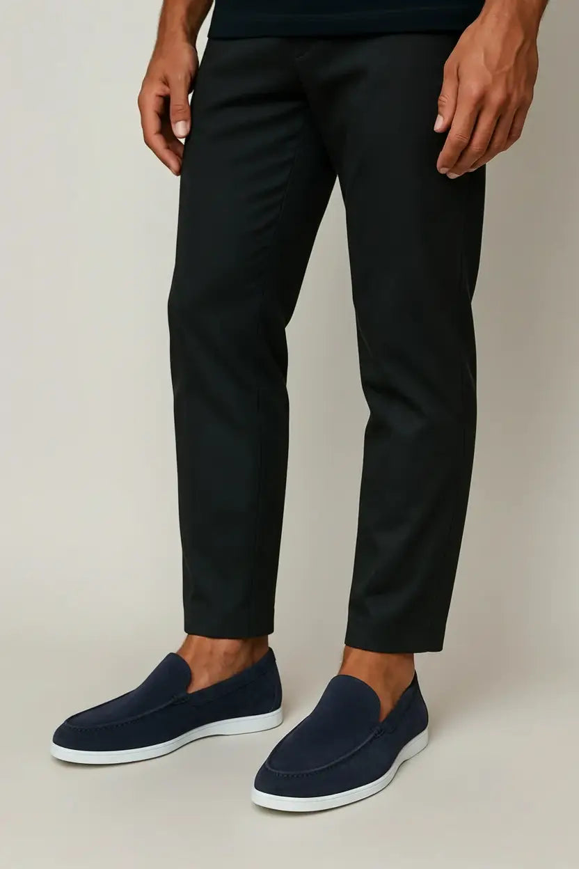 Lorenzo | Mocassino in Pelle Scamosciata Premium