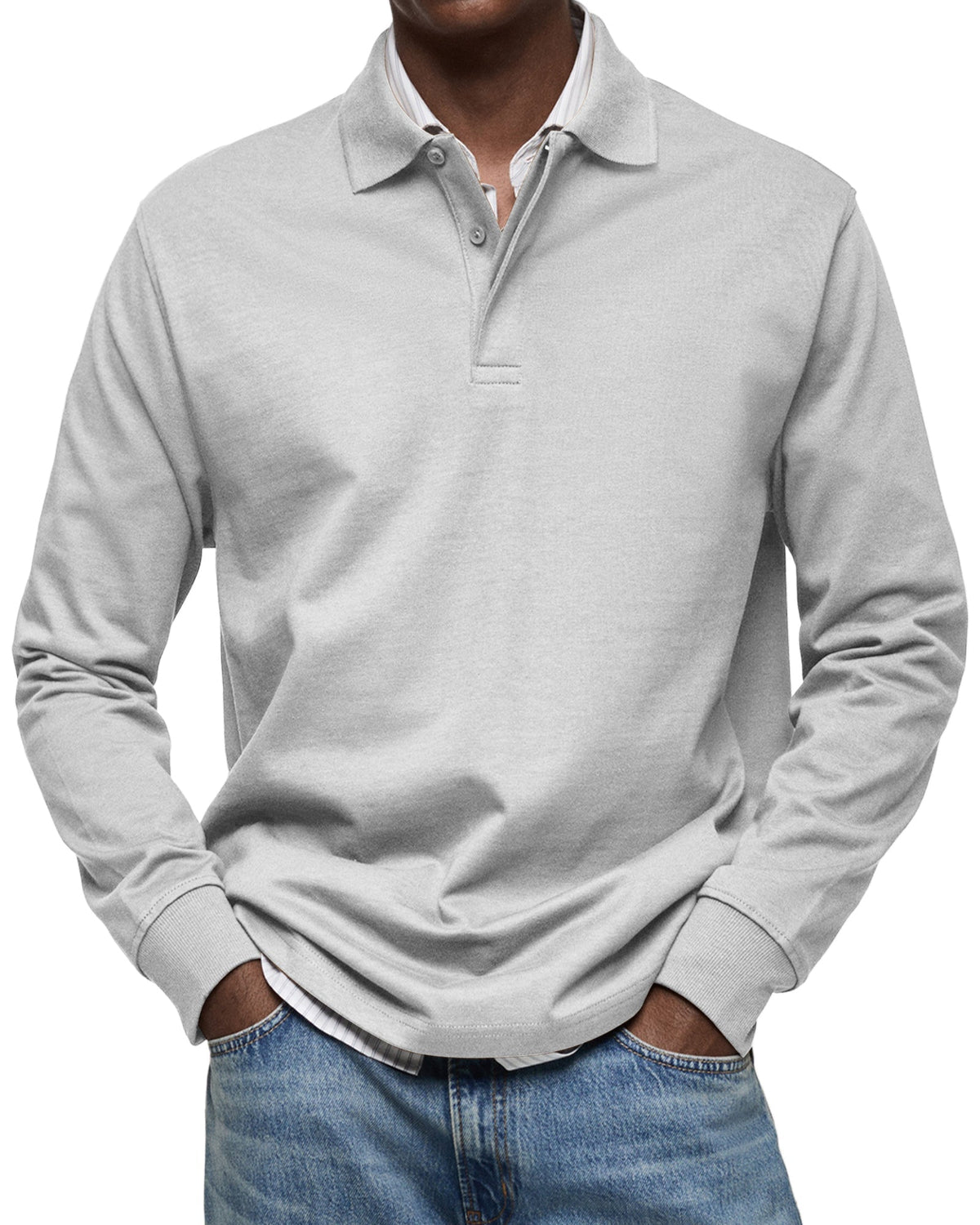 Alexandre Casual Polo a maniche lunghe