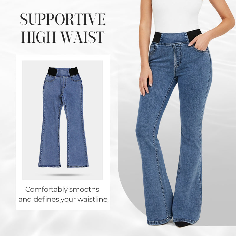 Jeans Stretch a Vita Alta da Donna