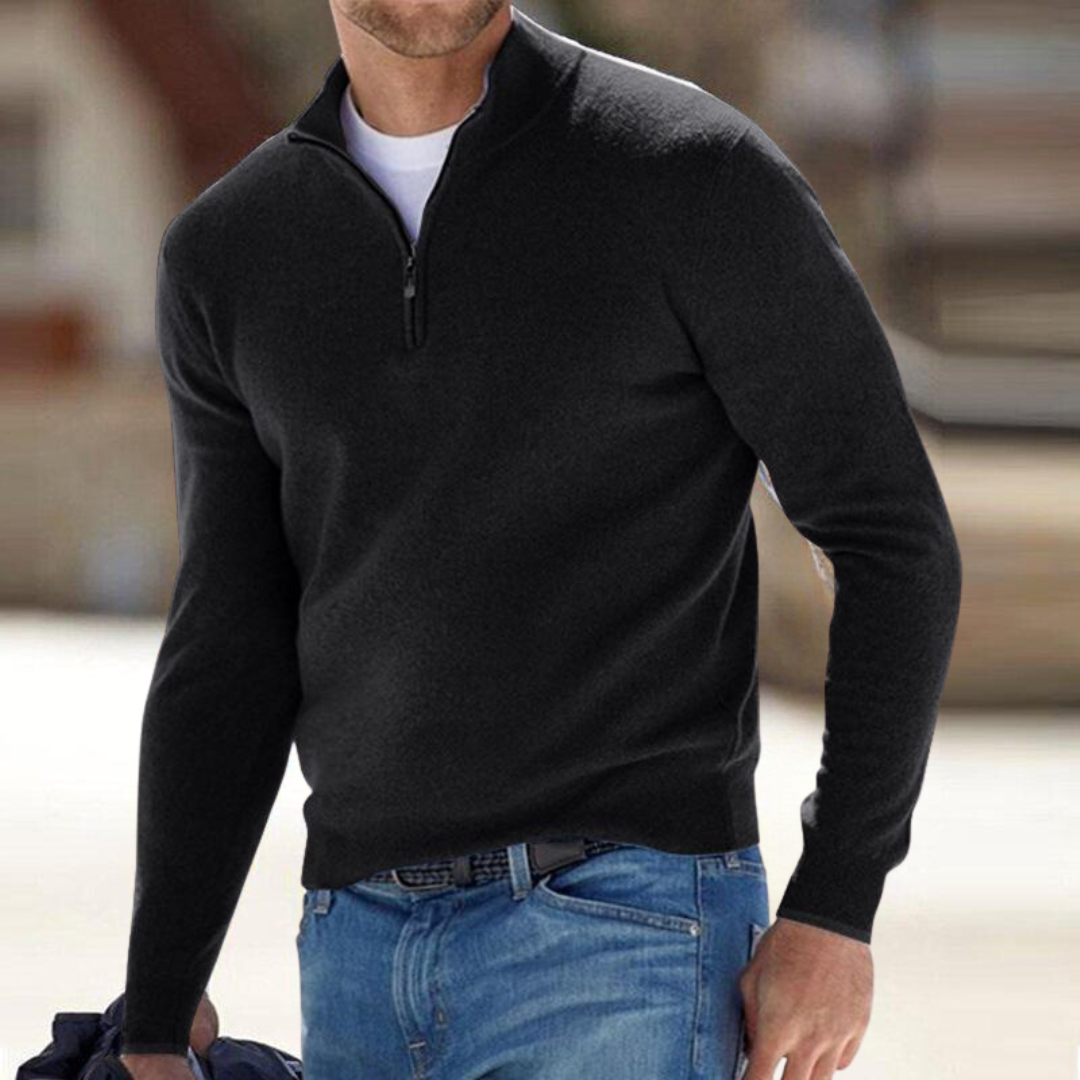 Martijn | Maglione Premium a Mezzo Zip