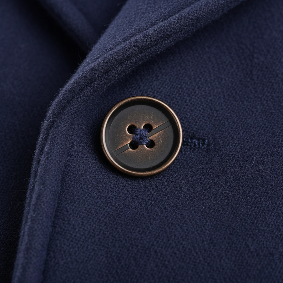 Edizione Limitata: Cappotto Classico da Uomo in Ricca Miscela di Lana