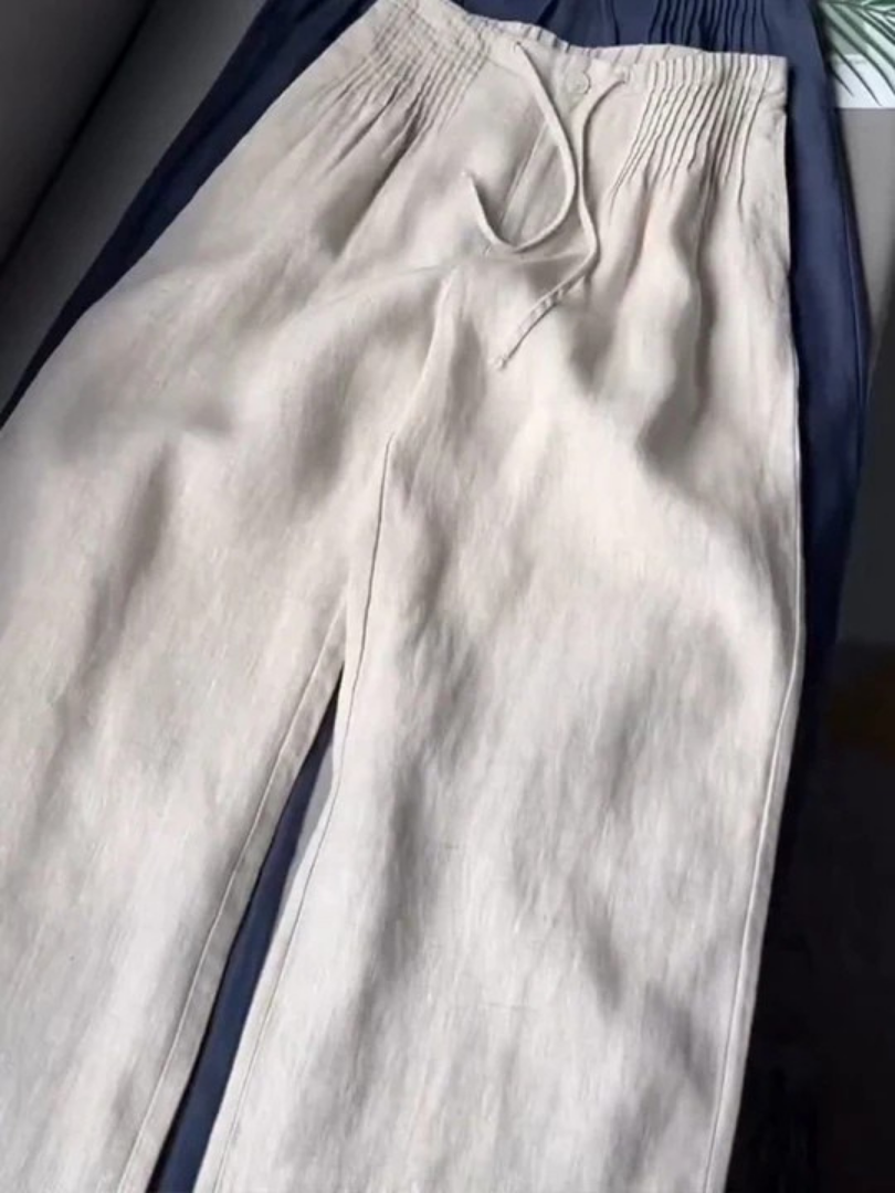 Isabelle | Pantaloni fluidi a gamba larga
