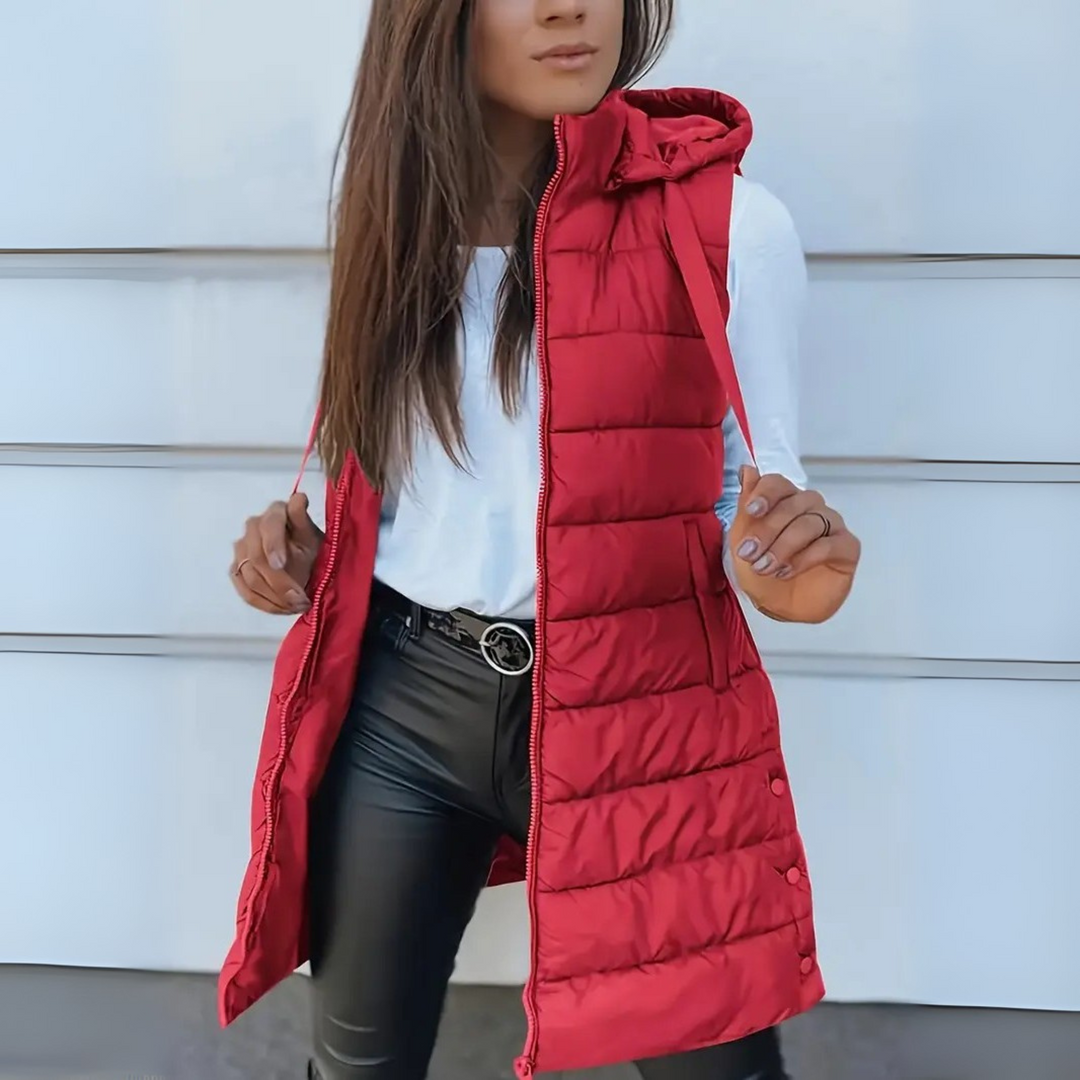 Rosemarie™| Gilet lungo da donna