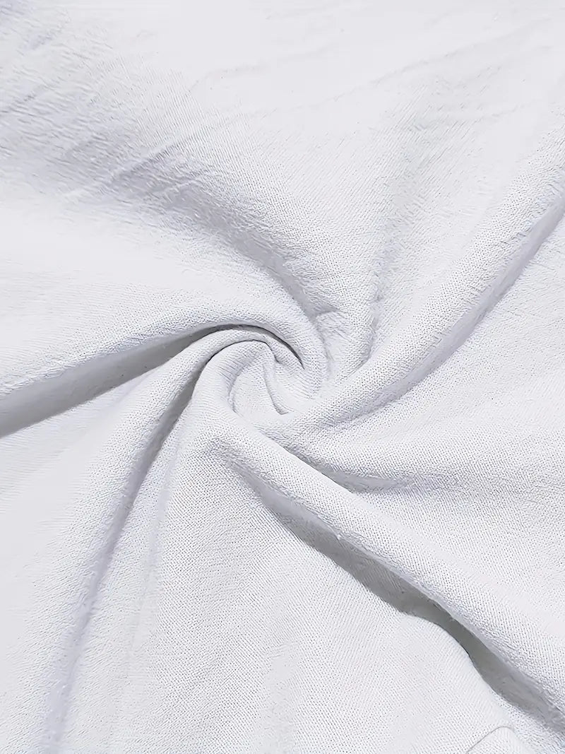 NICHOLS | PANTALONI LARGHI IN LINO CON CORDINO