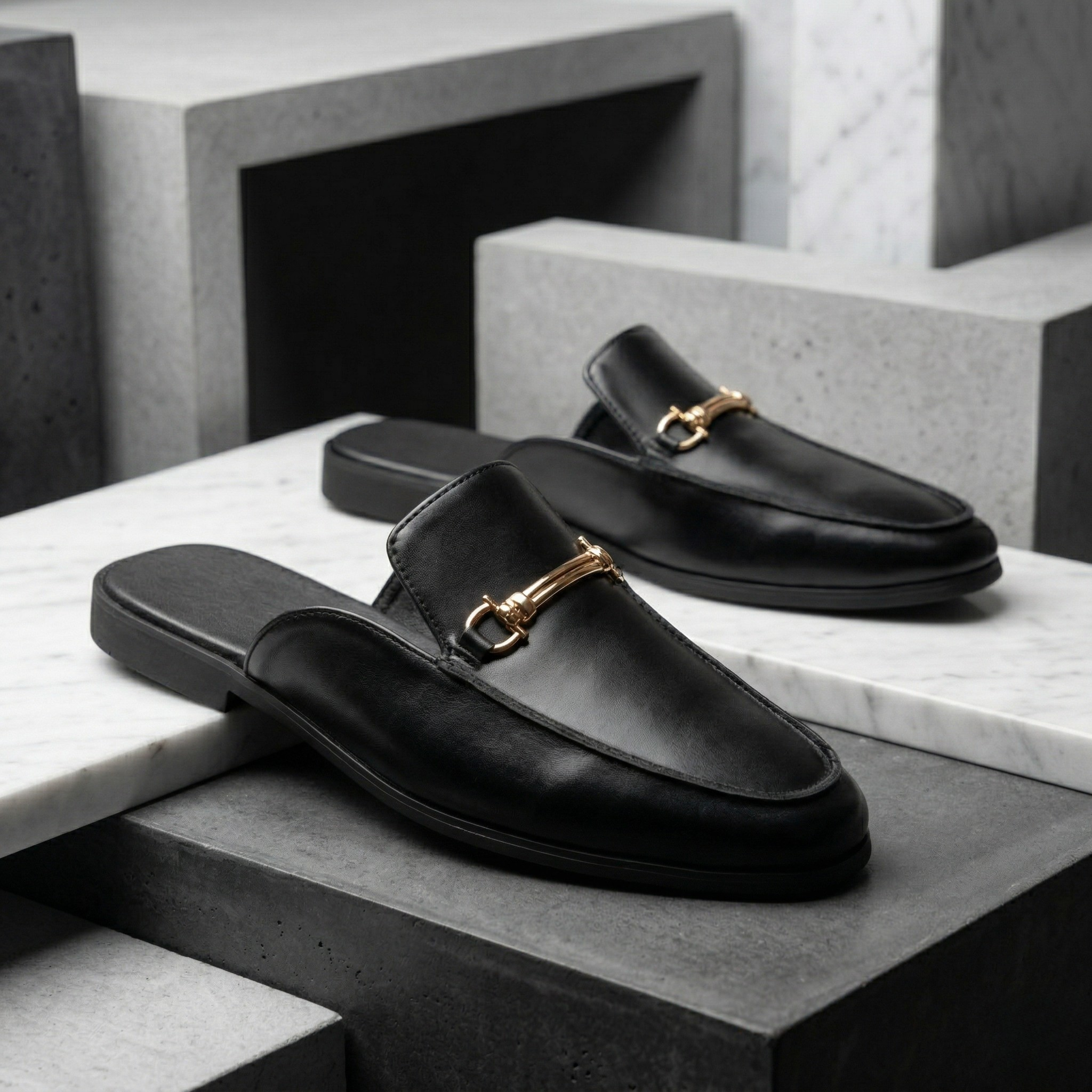 Zalecta | Mules in Pelle di Lusso