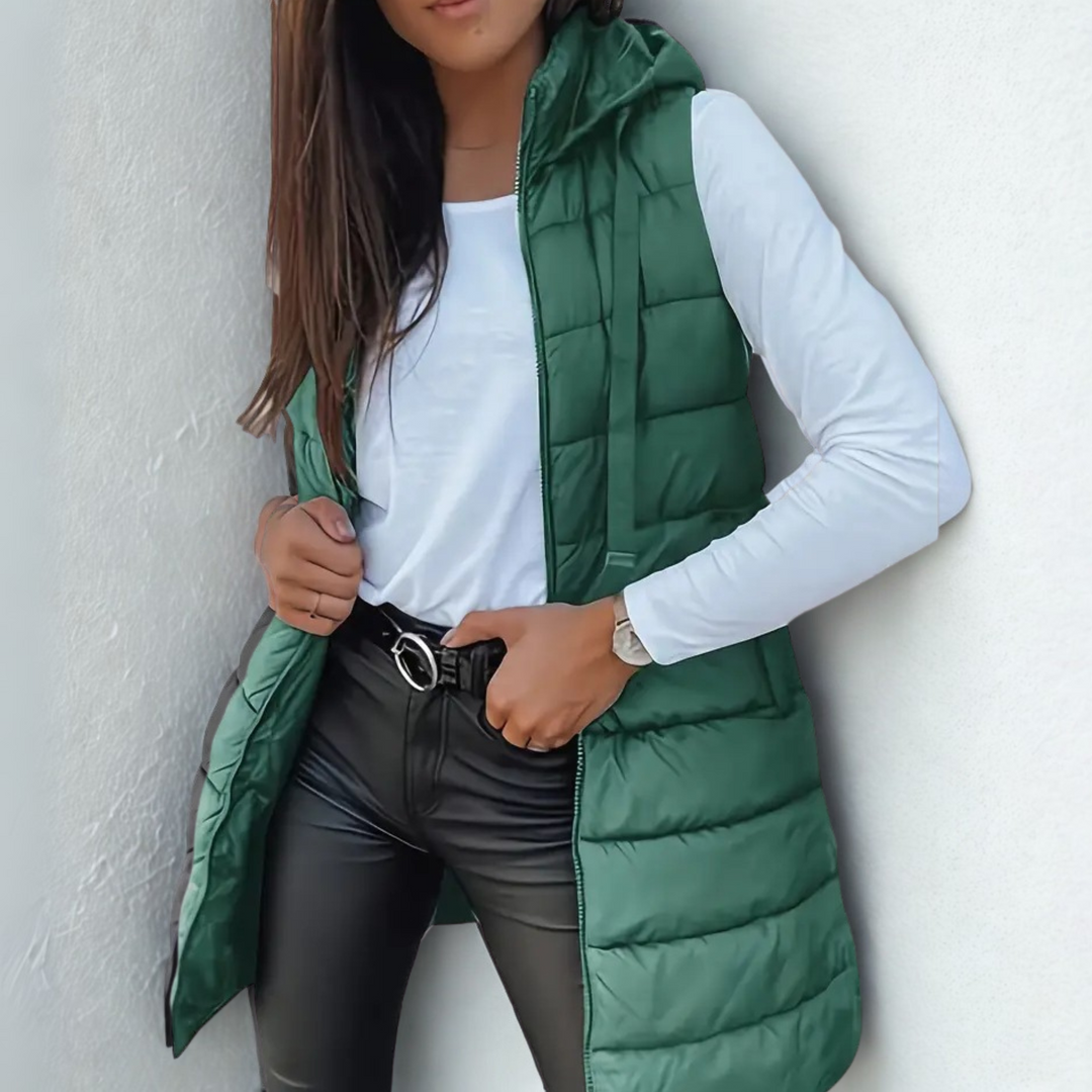 Rosemarie™| Gilet lungo da donna