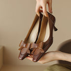 Célora Scarpe con Tacco in Pelle