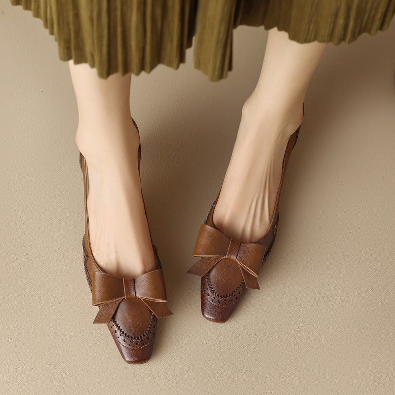 Célora Scarpe con Tacco in Pelle