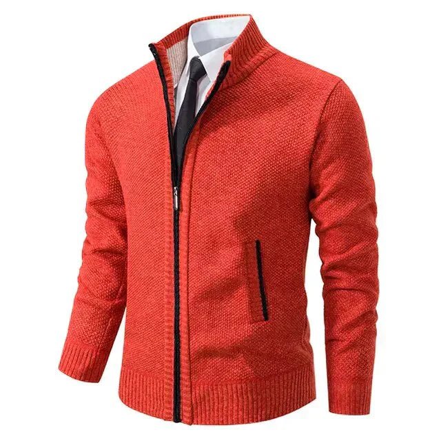 Leon | Maglione con zip e vita sagomata