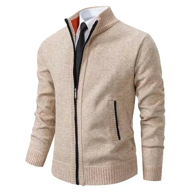 Leon | Maglione con zip e vita sagomata