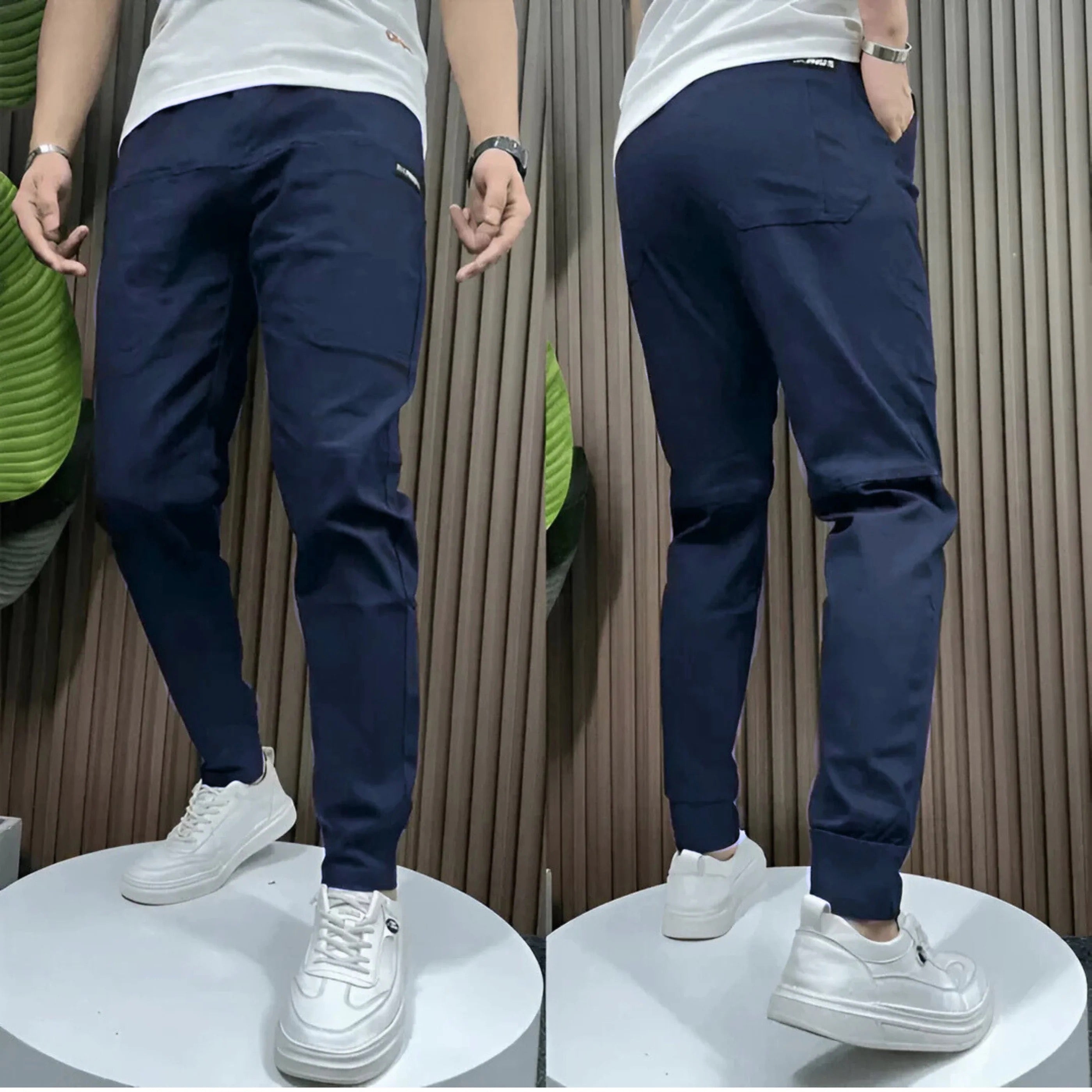 Tommaso | Pantaloni Cargo Premium-Elastik