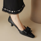 Célora Scarpe con Tacco in Pelle