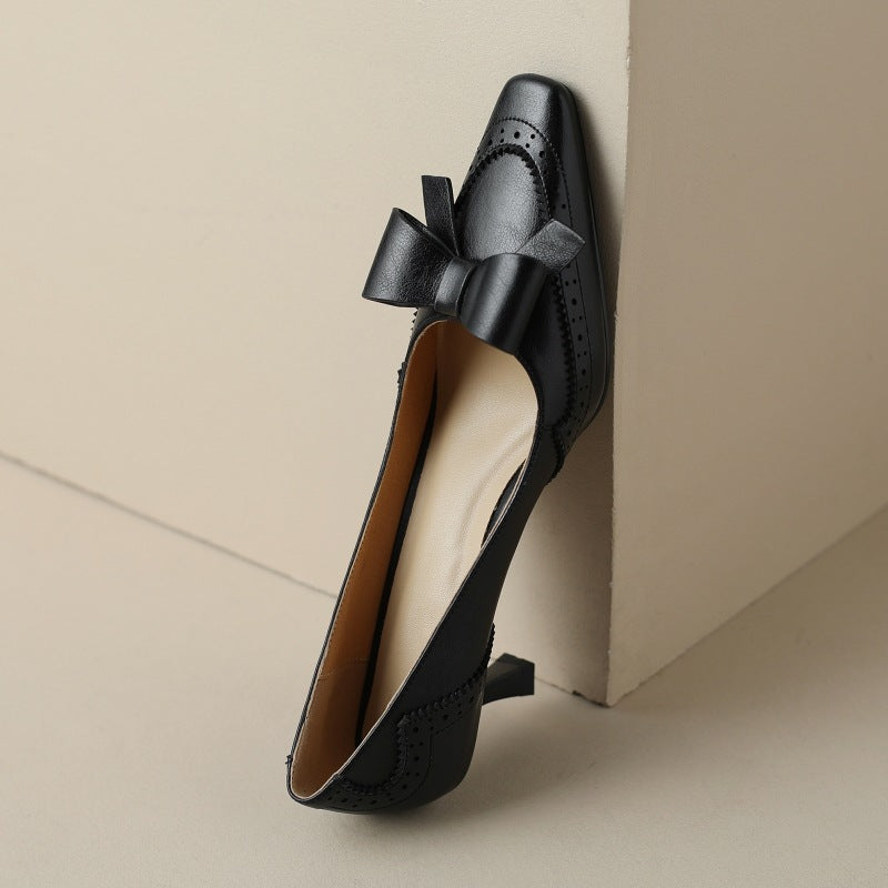 Célora Scarpe con Tacco in Pelle