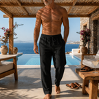 Ron | Pantaloni Leggeri in Lino