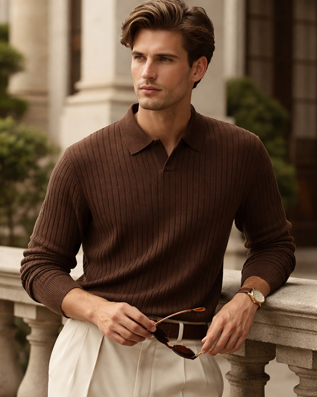 Benjamin | Polo con Collo Aperto