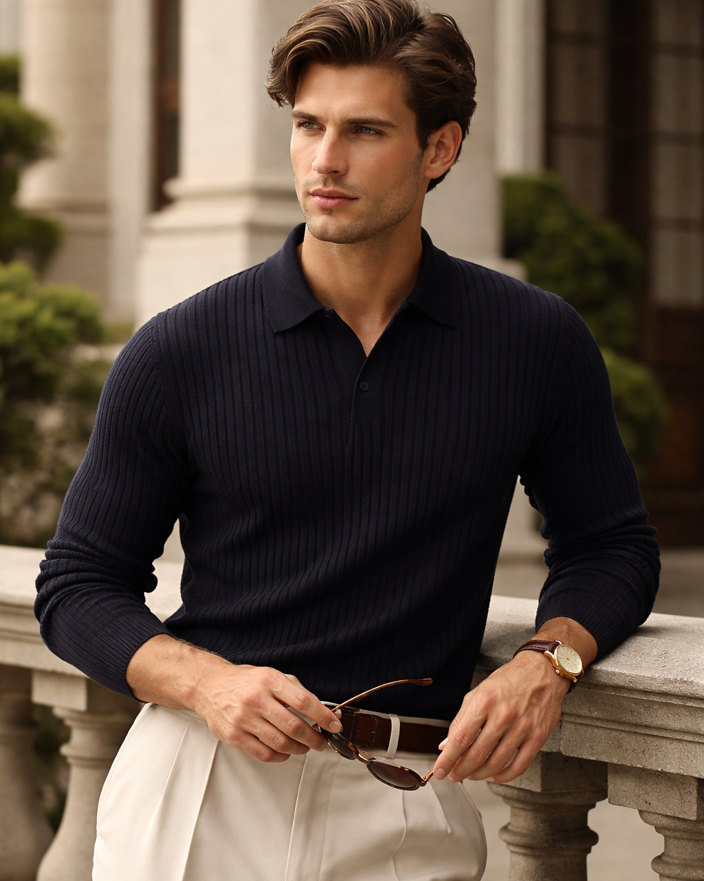 Benjamin | Polo con Collo Aperto