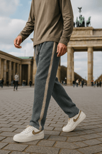 Caspar | Pantaloni da Jogging in Waffelcord