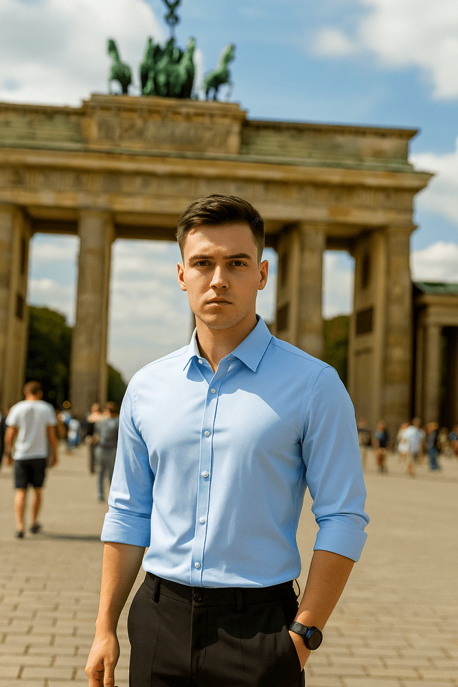 Lukas | Camicia Stretch Antifreddo per Uomini