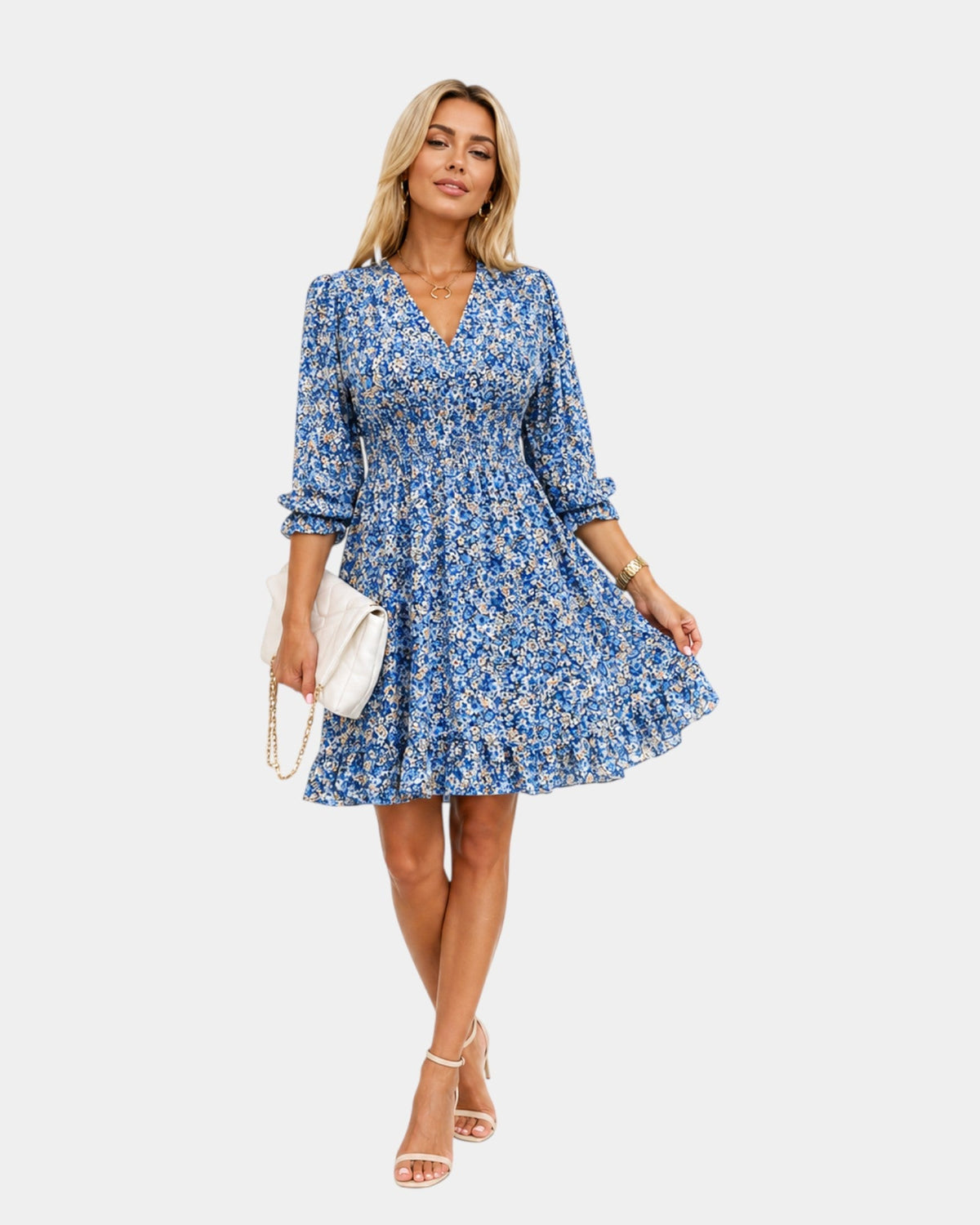 Adraste | Abito Floreale Elegante