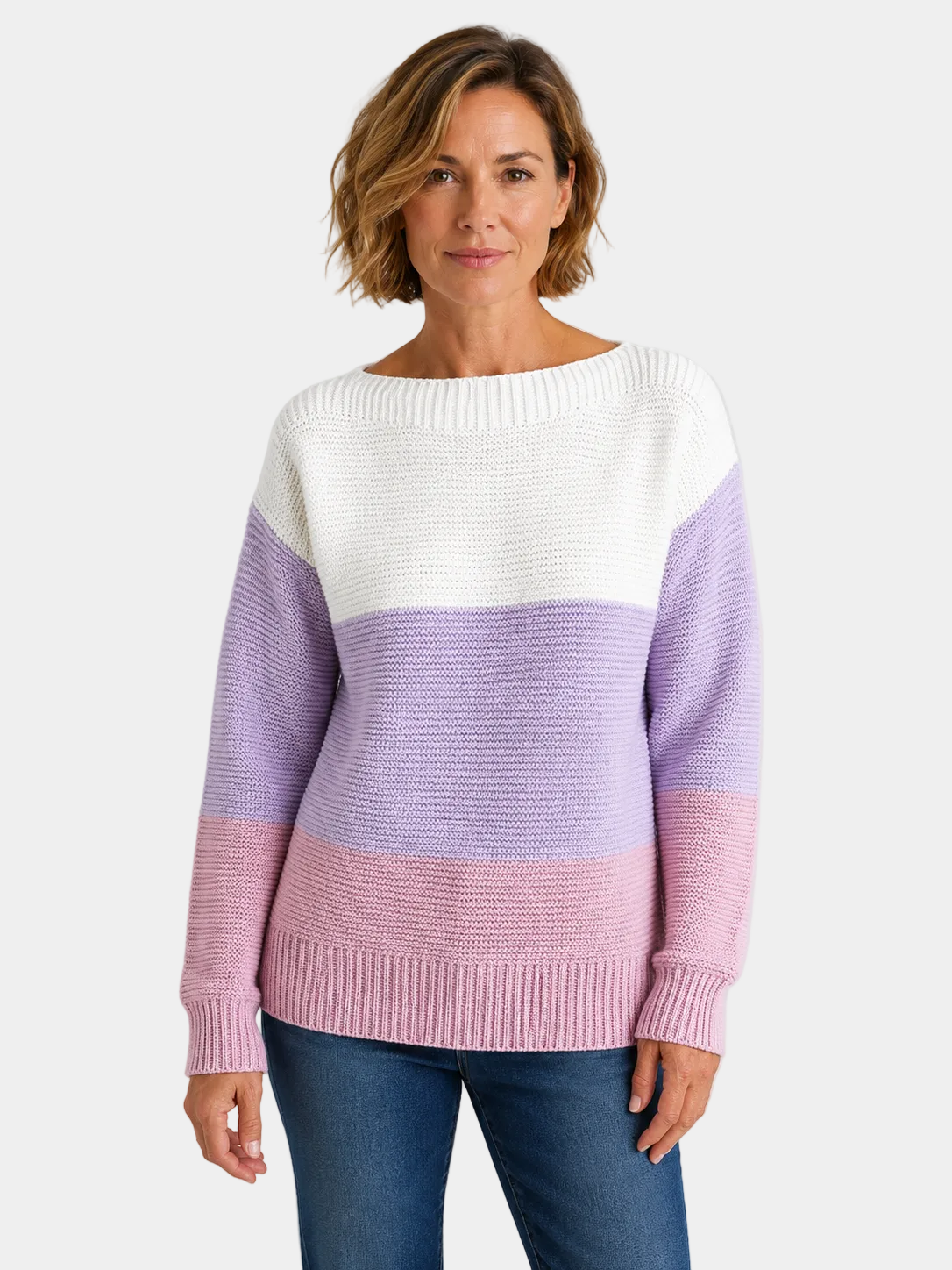 Serena | Pull Dégradé Morbido con Taglio Confortevole