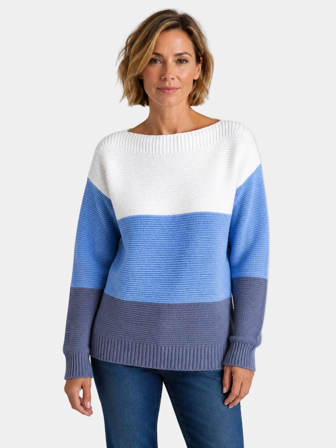 Serena | Pull Dégradé Morbido con Taglio Confortevole