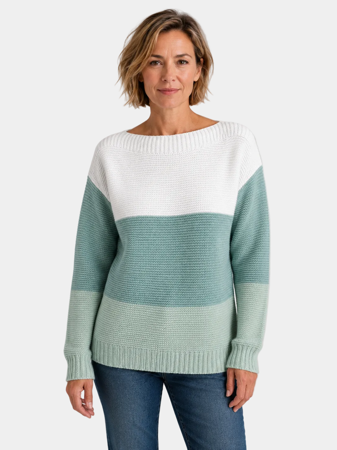 Serena | Pull Dégradé Morbido con Taglio Confortevole