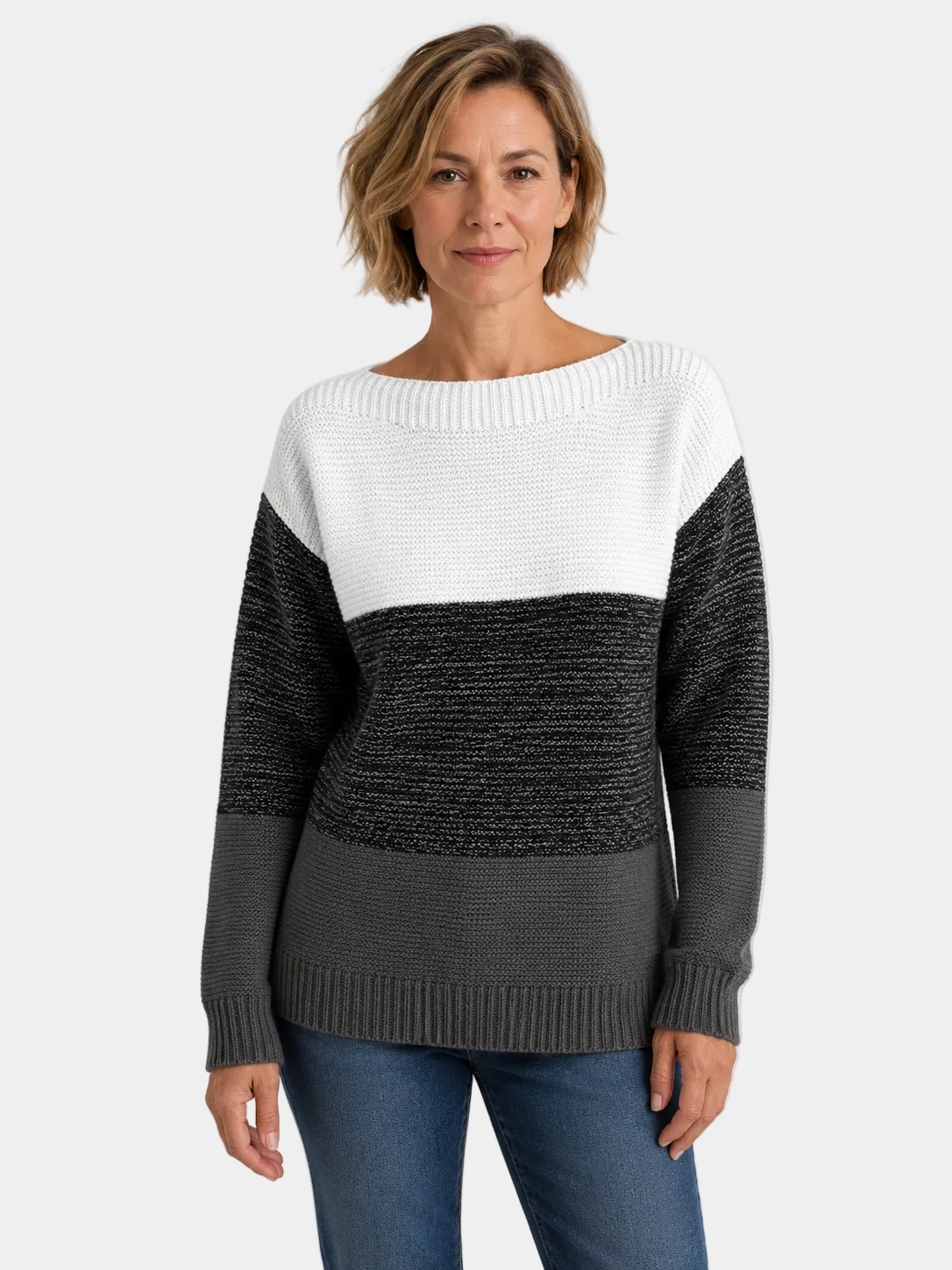 Serena | Pull Dégradé Morbido con Taglio Confortevole