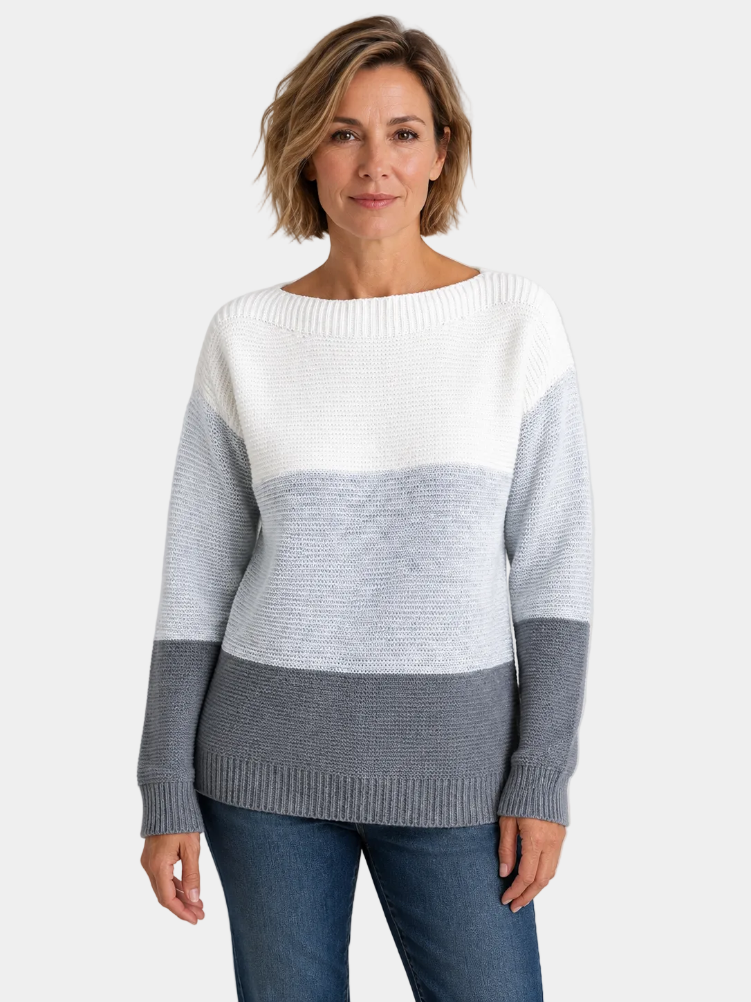 Serena | Pull Dégradé Morbido con Taglio Confortevole