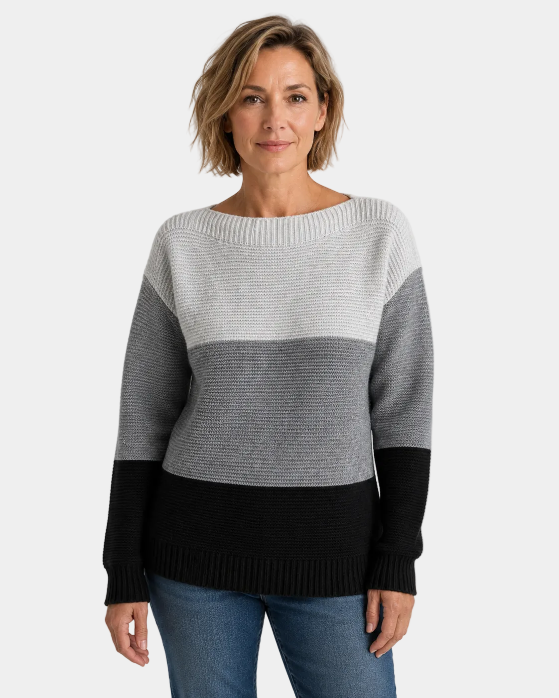 Serena | Pull Dégradé Morbido con Taglio Confortevole
