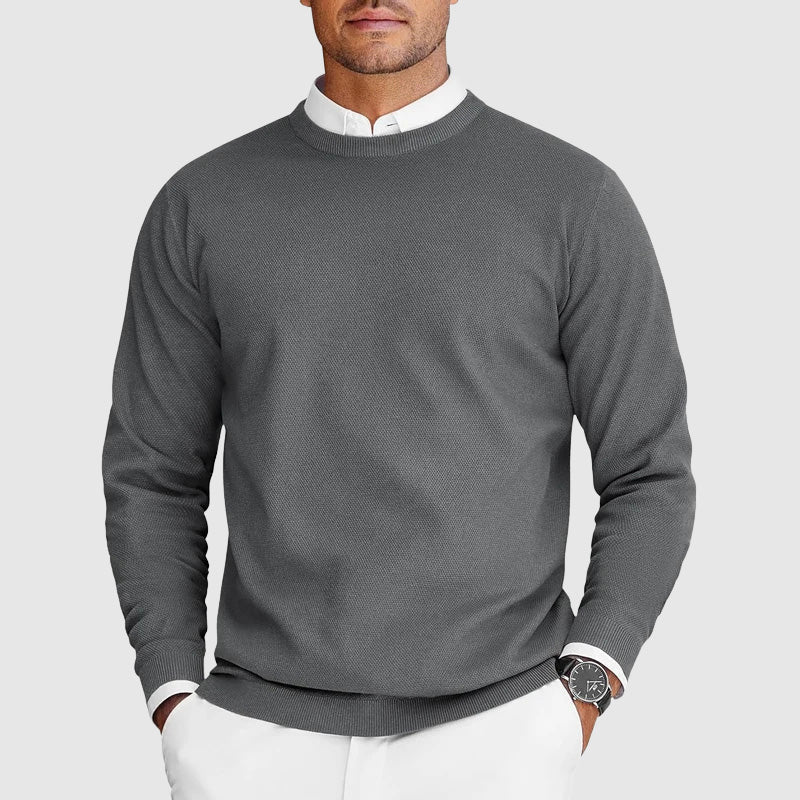 Emile | Maglione da Uomo Curato con Collo Rotondo