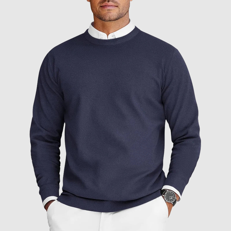 Emile | Maglione da Uomo Curato con Collo Rotondo