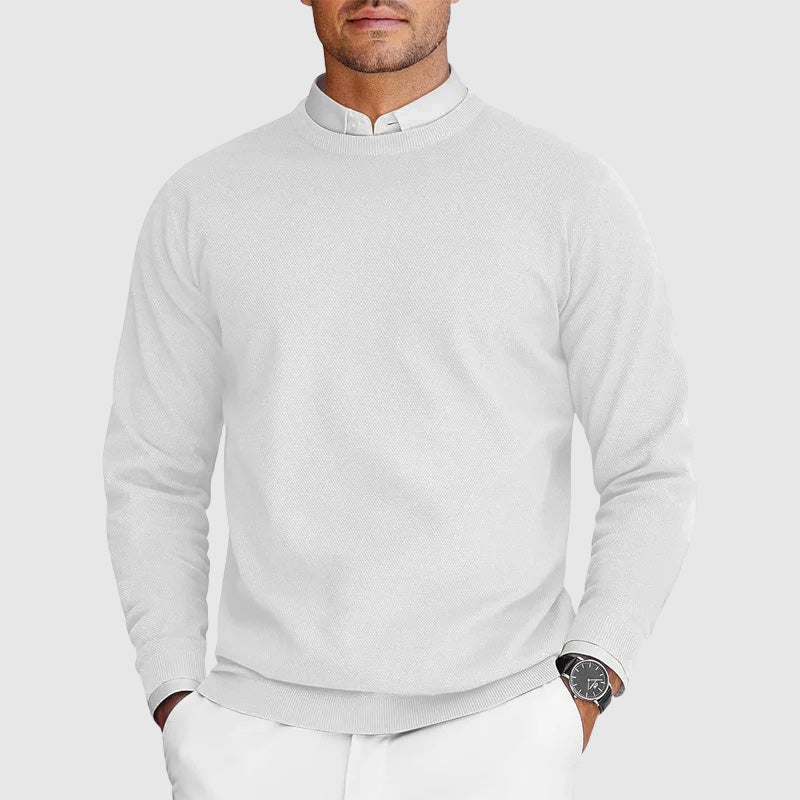 Emile | Maglione da Uomo Curato con Collo Rotondo