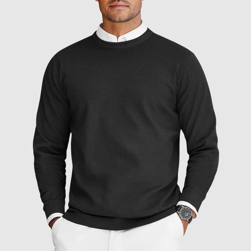 Emile | Maglione da Uomo Curato con Collo Rotondo