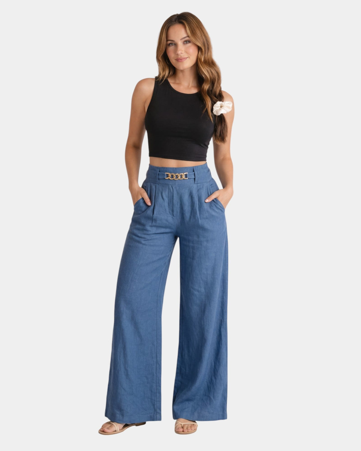 Audrey | Pantaloni larghi eleganti