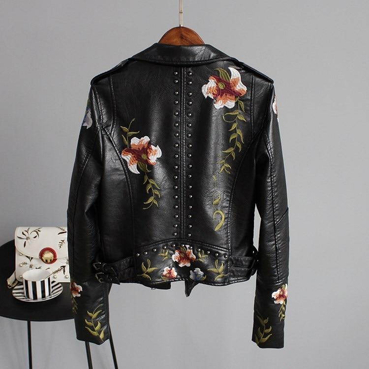 Ella™| Giacca in Look Pelle