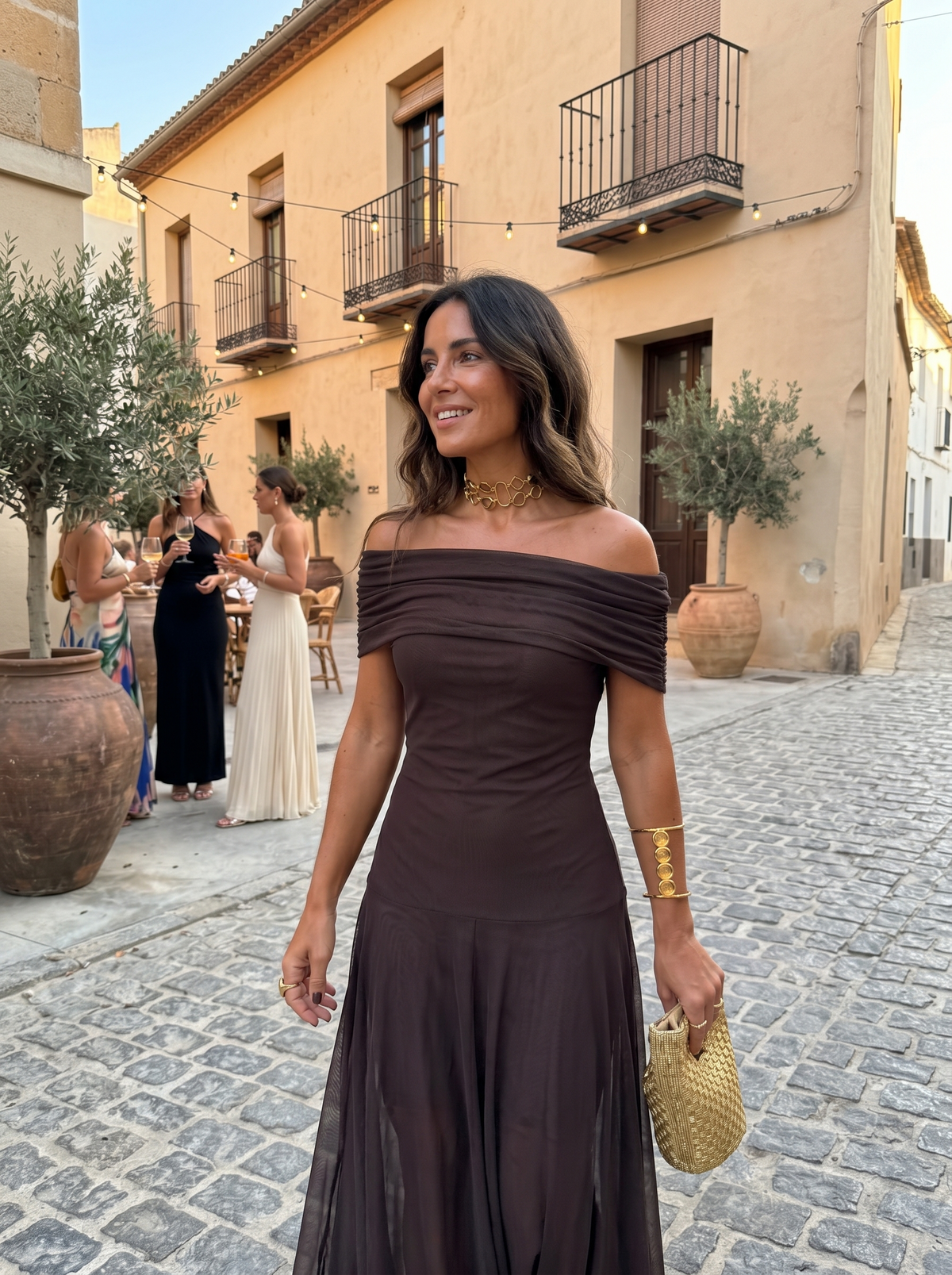 Jeanine | Abito lungo elegante e minimalista