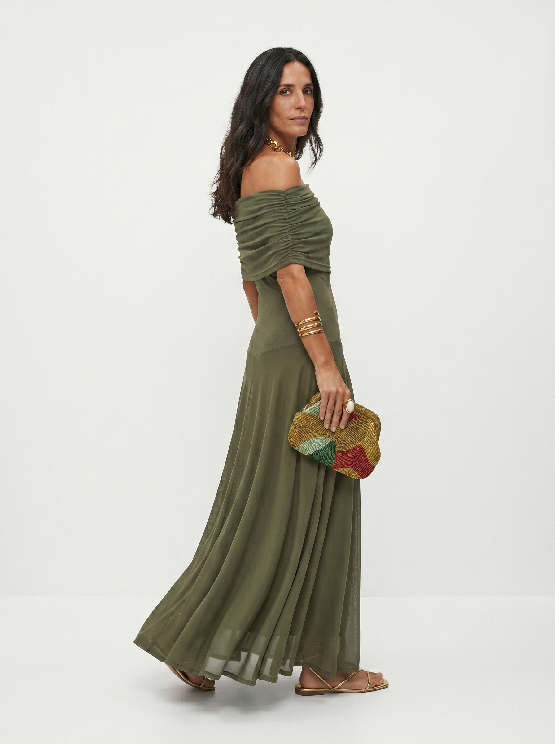 Jeanine | Abito lungo elegante e minimalista