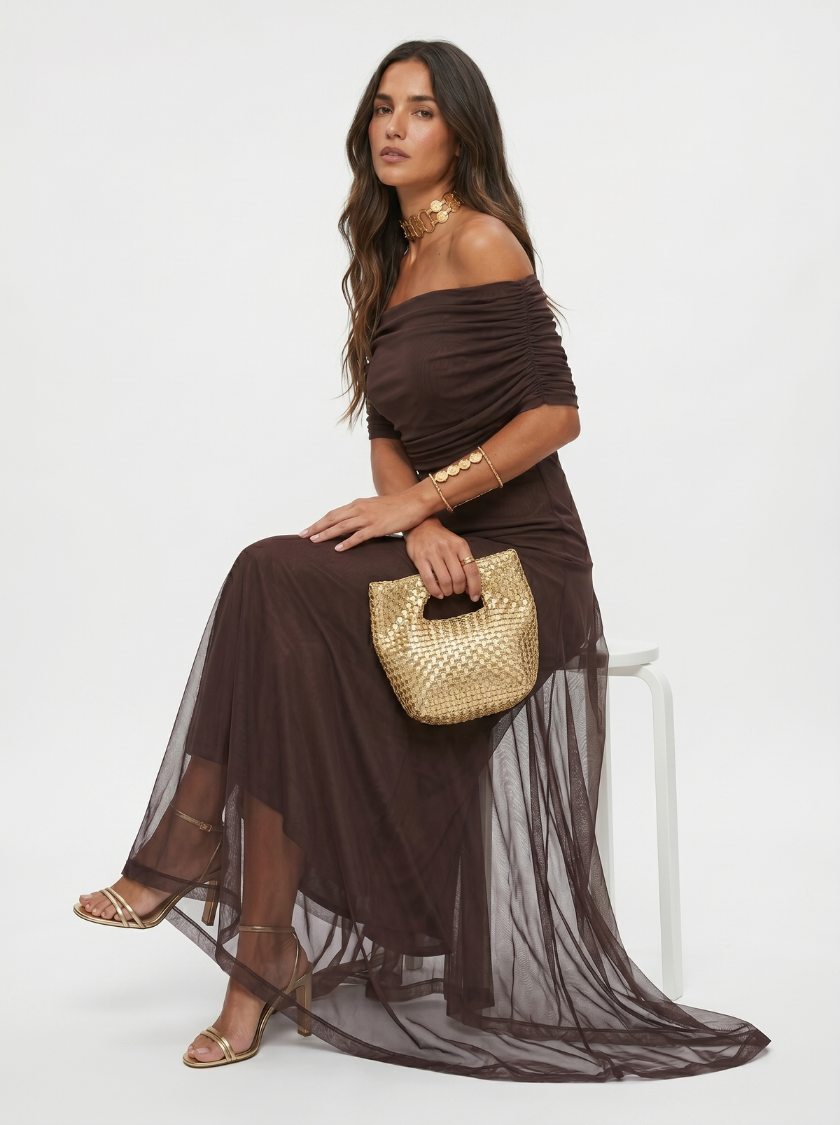 Jeanine | Abito lungo elegante e minimalista