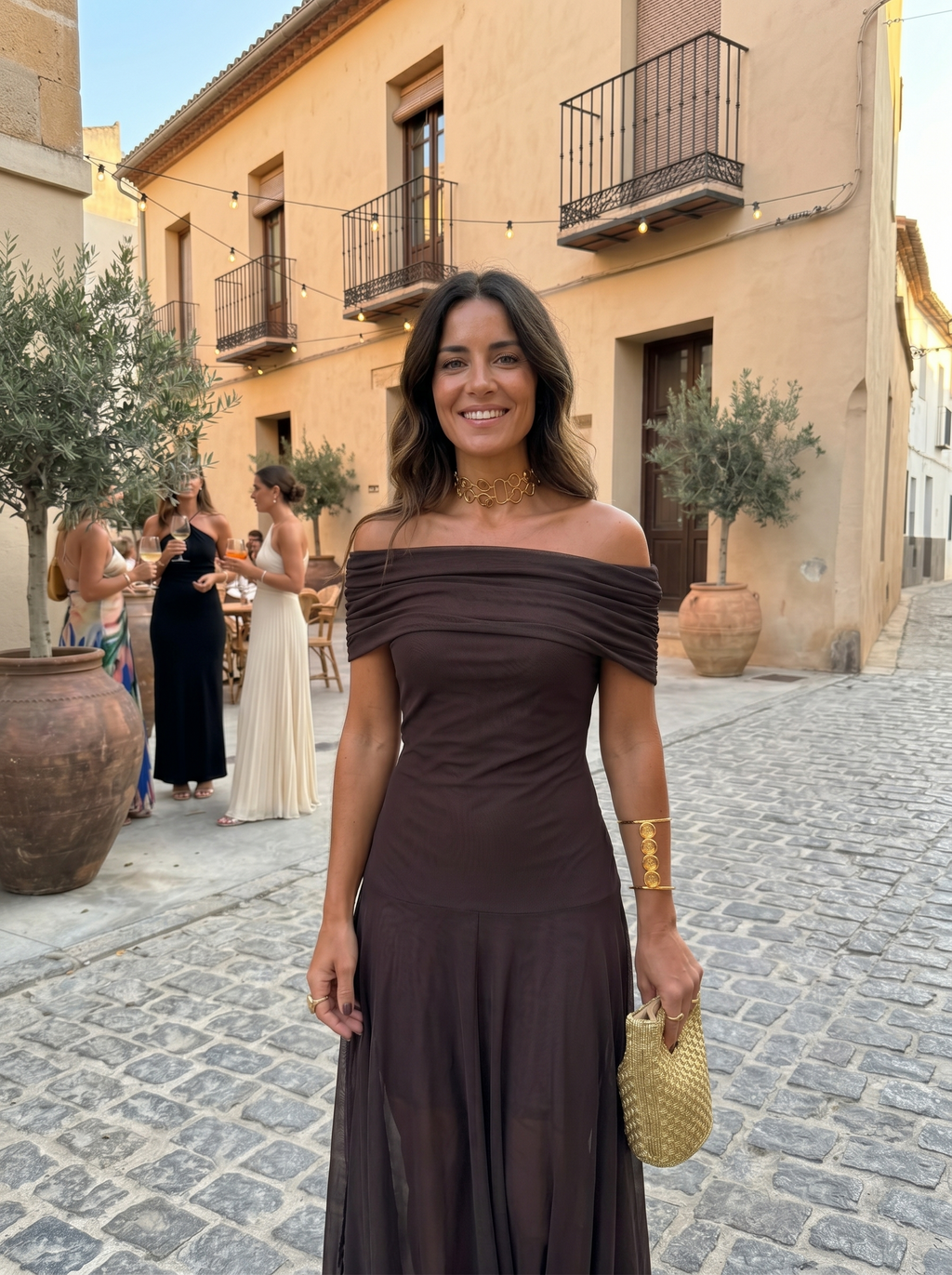 Jeanine | Abito lungo elegante e minimalista