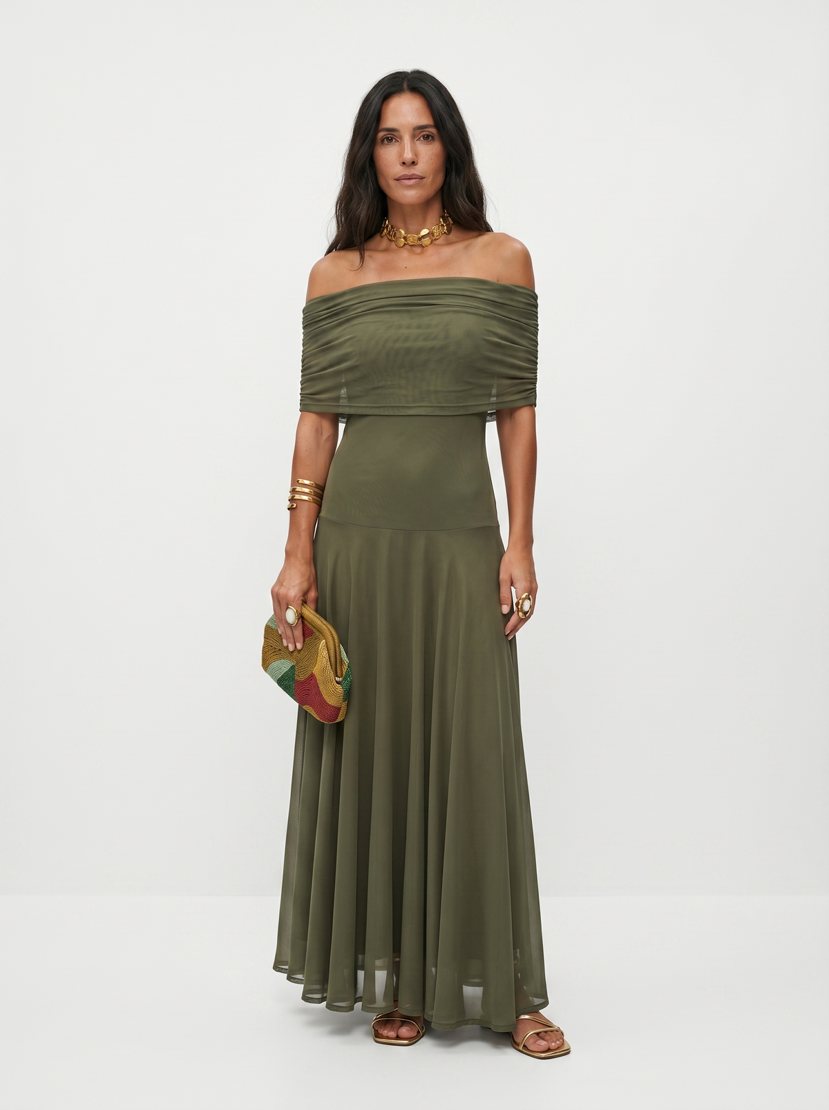 Jeanine | Abito lungo elegante e minimalista