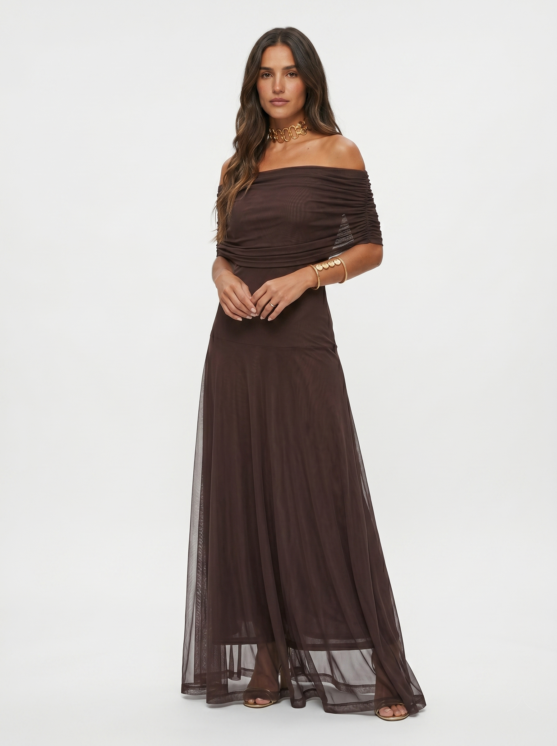 Jeanine | Abito lungo elegante e minimalista