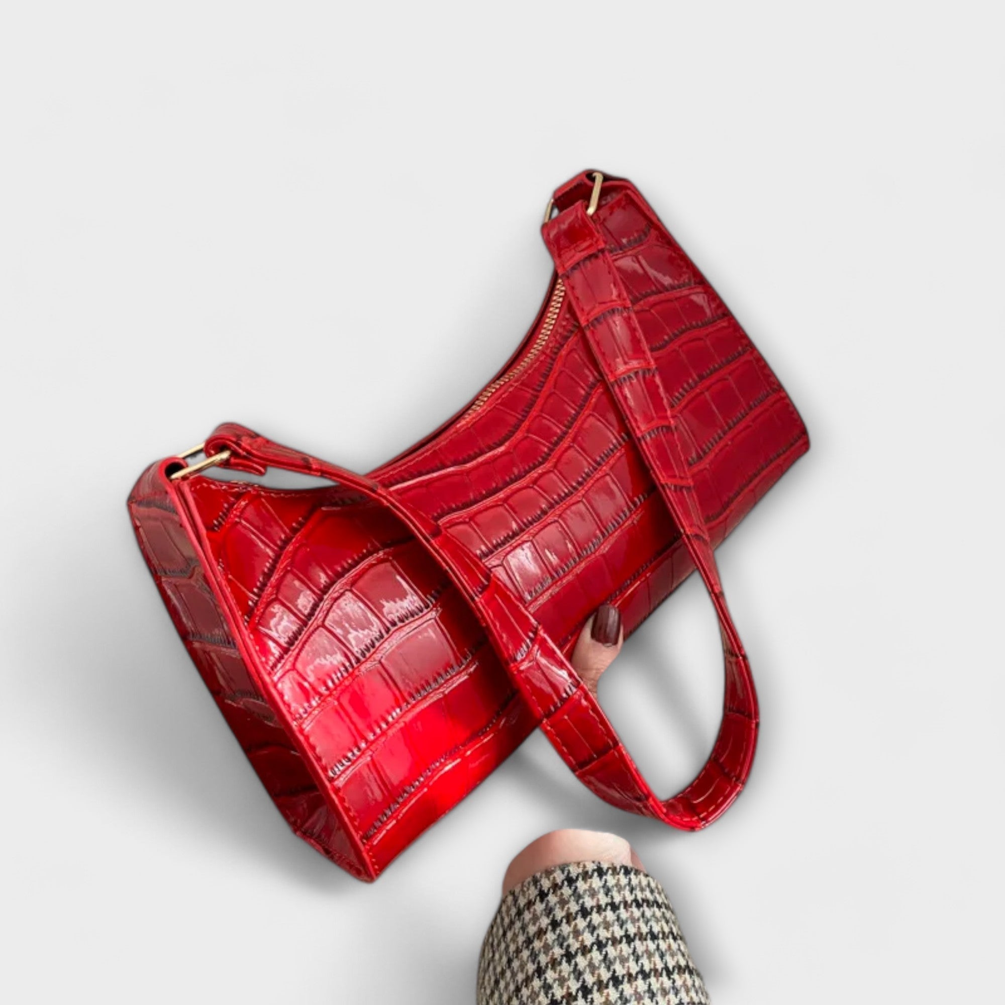 Olivia - Borsa in pelle lucida
