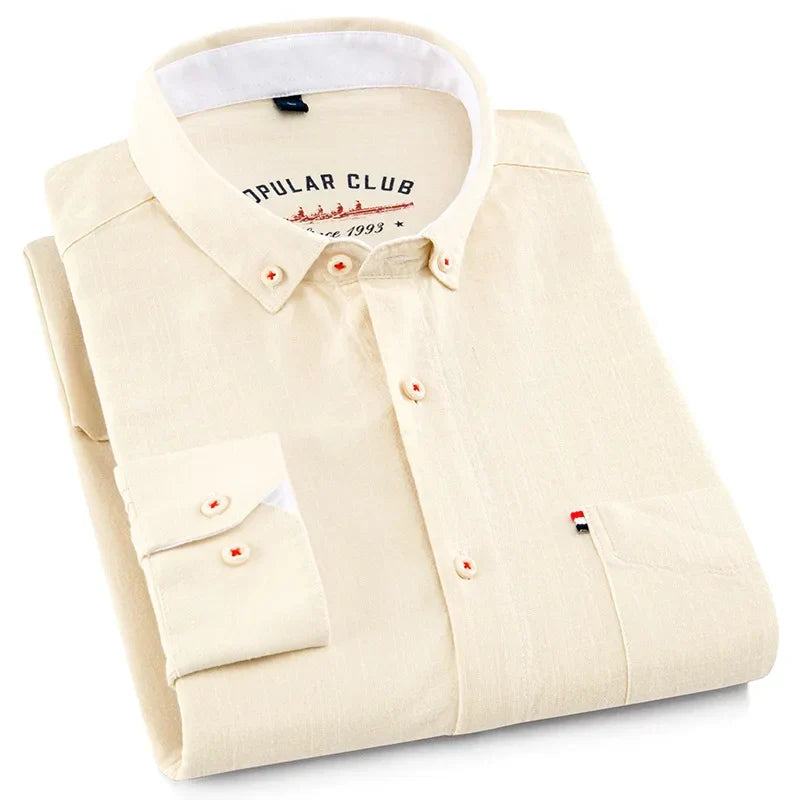 Lucas | Camicia Classica in Lino