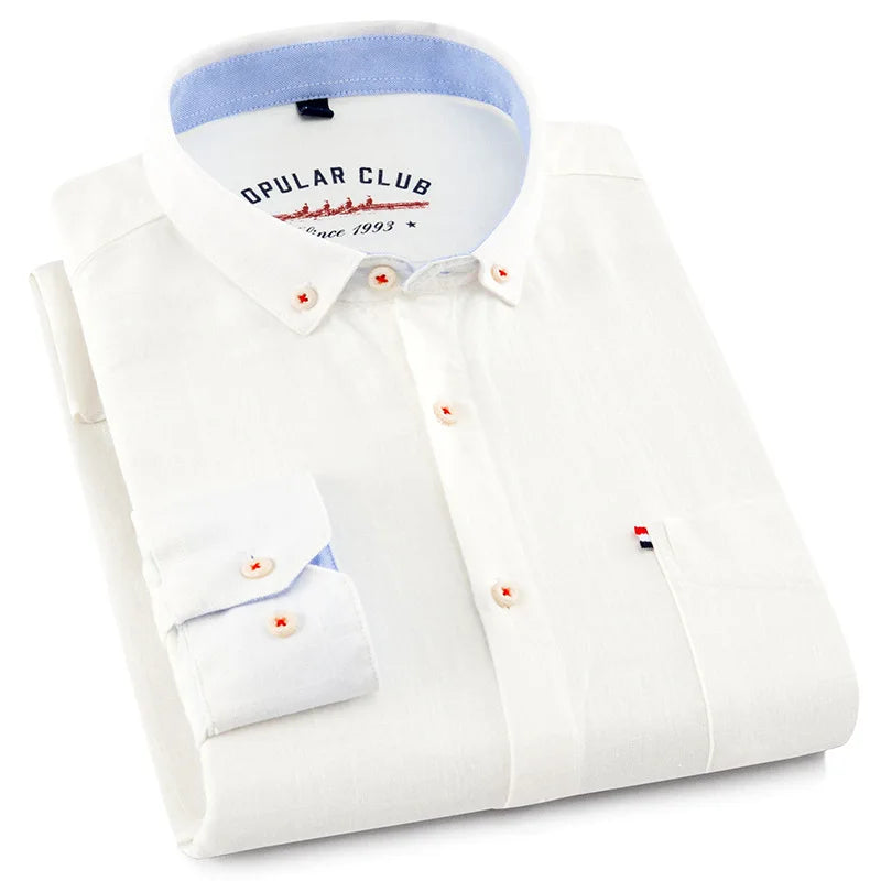 Lucas | Camicia Classica in Lino