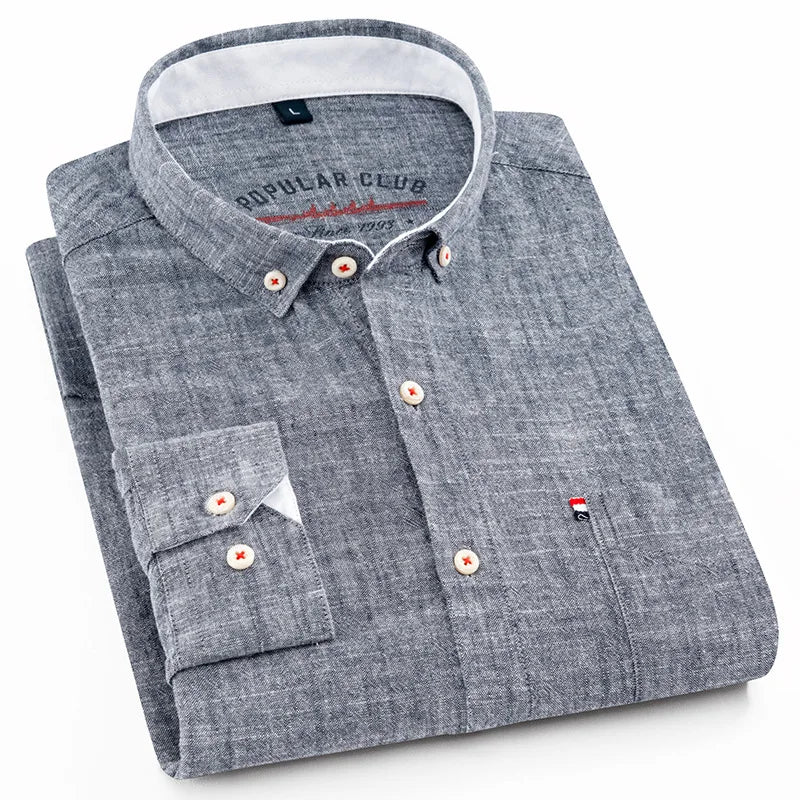 Lucas | Camicia Classica in Lino