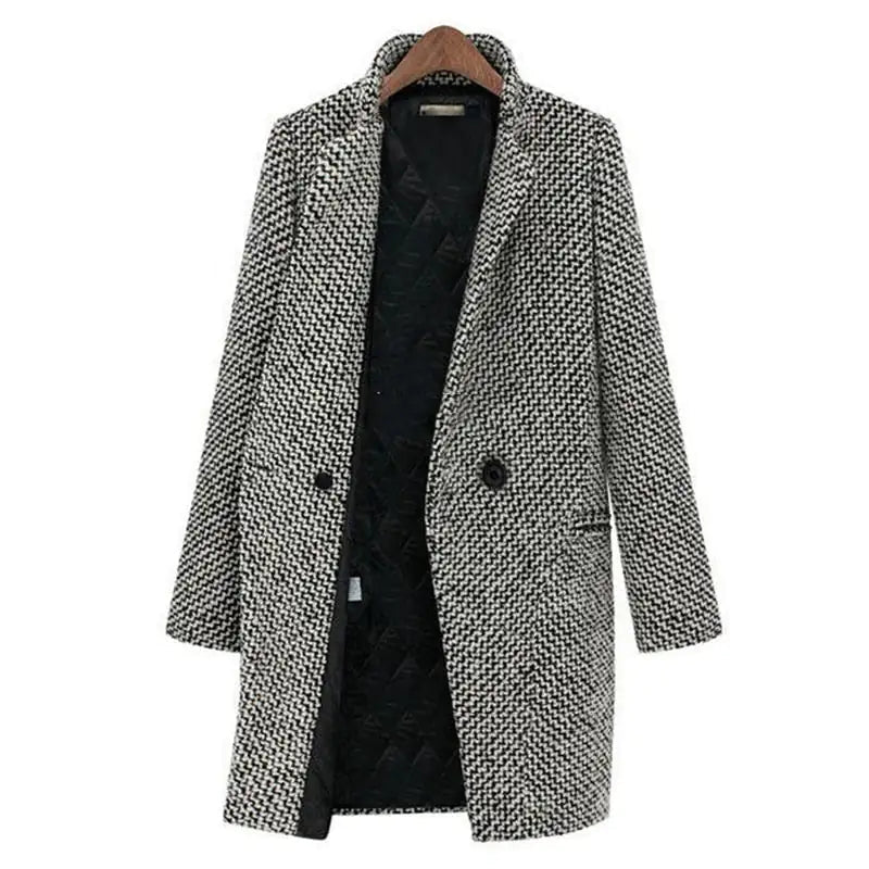 Wendy™ | Cappotto lungo in tessuto