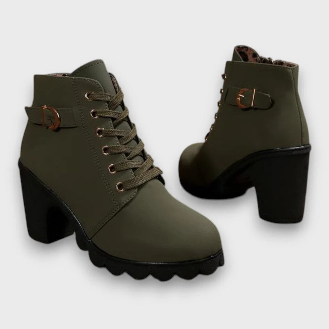 Lorena™| Stivaletti in Pelle Sintetica | Edizione Premium