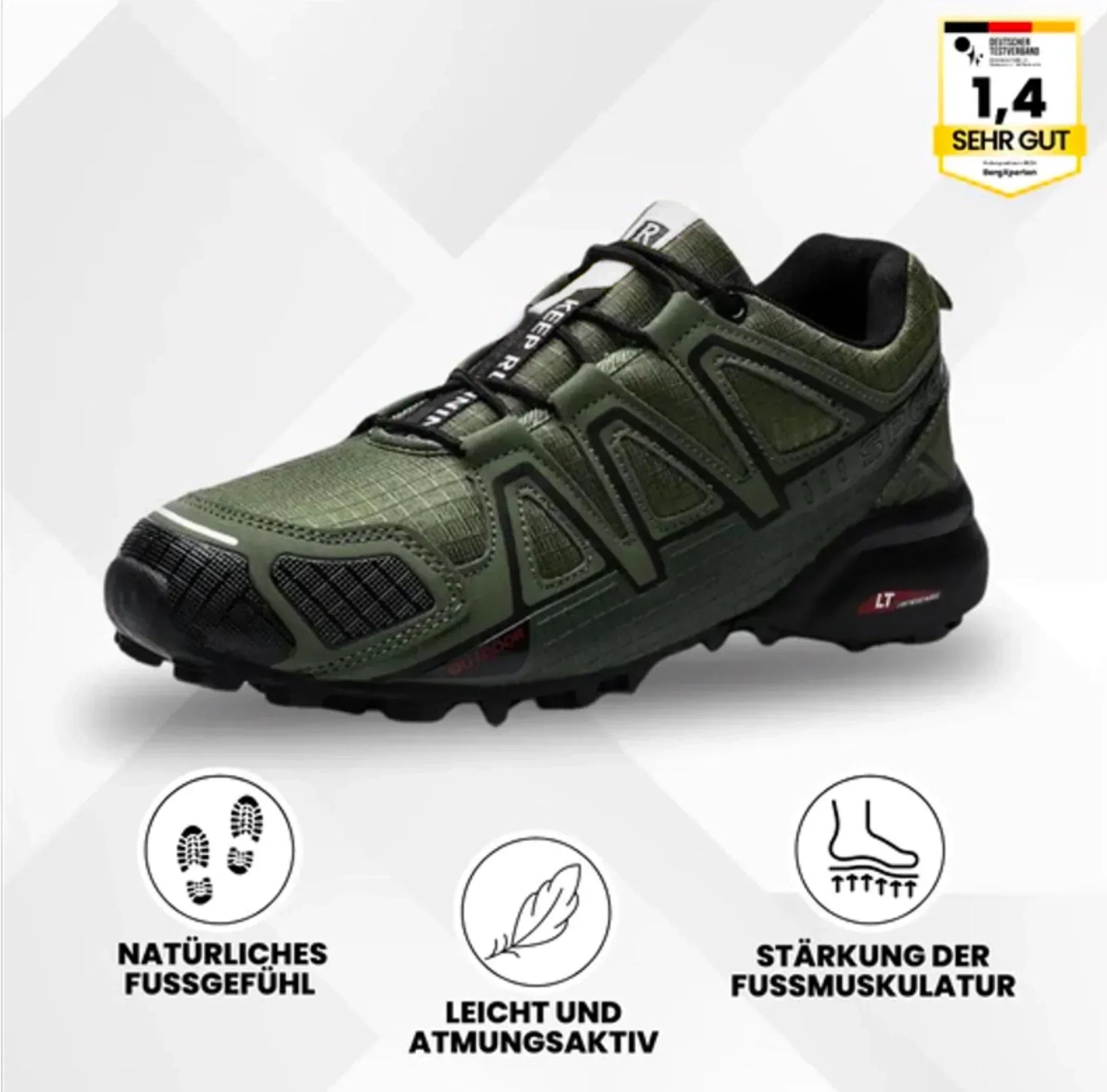 OrthoTrekking | scarpa da trekking e da escursionismo ergonomica e alleviante
